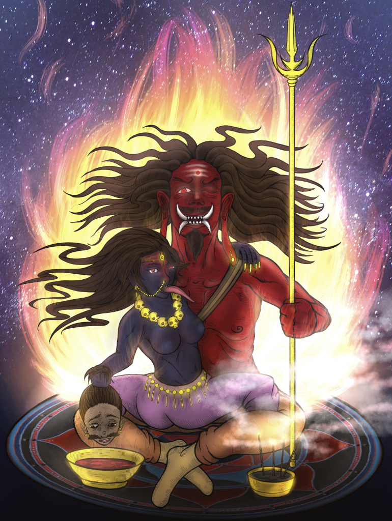 Glorious Art Of The One Eyed God For Wednesday – Rudra | arya-akasha